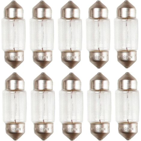 AMPOULE 12V 10W S8.5D 11X33MM (BOITE DE 10) RING