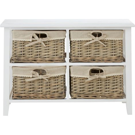 Premier Housewares Mesa 4 Drawer Chest