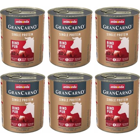 ANIMONDA GranCarno Proteico ternera 6x800g (1/3)