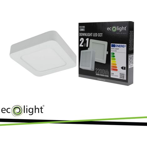 PANNELLO INCASSO 24W QUADRATO CCT 2IN1 (INCASSO E SUPERF.) (1/3)