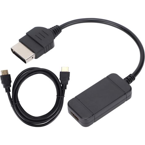 Convertisseur HDMI pour Console Rétro avec Affichage Numérique - Adaptateur Vidéo XBOX