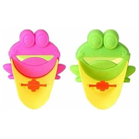 Robinet Extender, Évier Poignée Extension, Enfants Faucet Extender, Robinet Prolongateur Enfants Bébés, Rallonge du Robinet Enfant, Robinet Accessoires Dessin Animé Enfants (1/5)