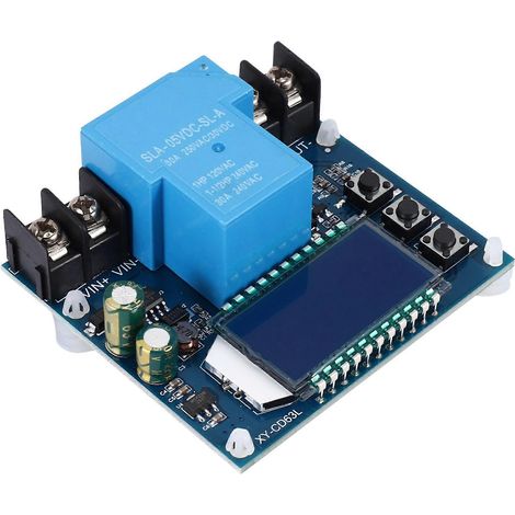 Module de commande de charge de batterie DC6-60V 30A, carte de protection, minuterie de chargeur, écran LCD XY-CD63L (1/5)