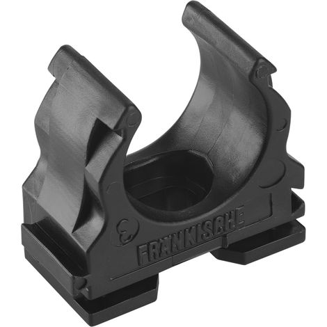 Fränkische Kunststoff-Klemmschelle clipfix-UV 16 sw UV-stabilisiert 50 Stk