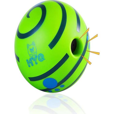Wobble Giggle interaktiver Hundeball, quietschender Hundeball