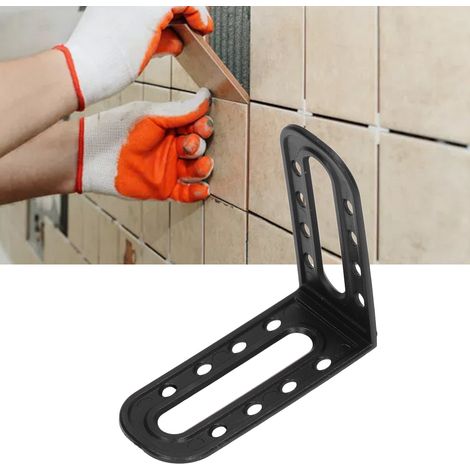 100 pièces/vente de niveleurs d'angle pour carrelage, un outil auxiliaire professionnel qui peut être utilisé avec des niveleurs de carrelage pour laisser des espaces et positionner les angles. (1/5)