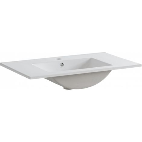 Vasque à encastrer LAVA - 81 x 46 x 17 cm - Livraison gratuite