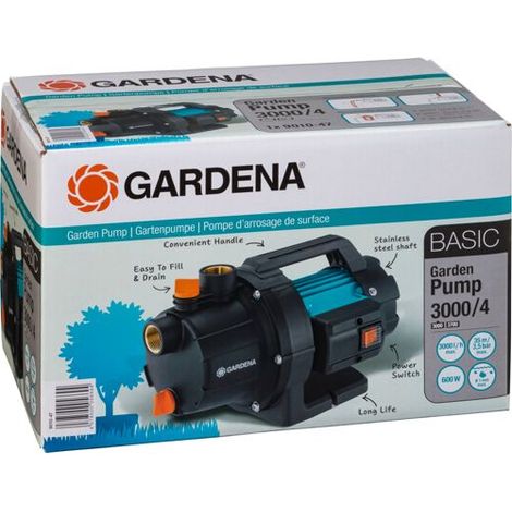 GARDENA  Gartenpumpe  3000 l/h 35 m (1/5)