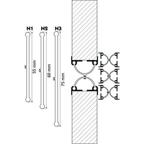 Wasserdichter Schlag: Dichtung N1224cm