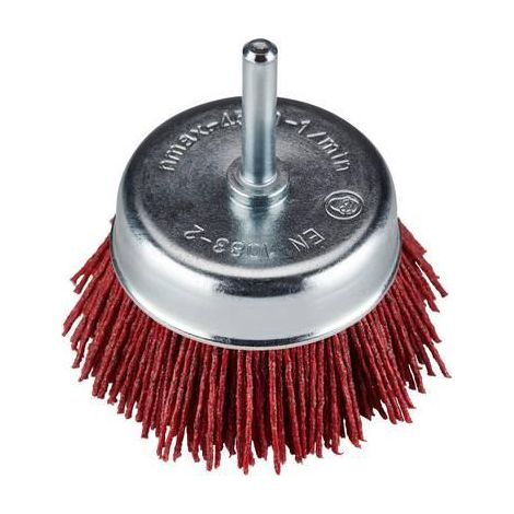 Rhodius HTB cepillo abrasivo de nylon rojo 23x75x6 mm