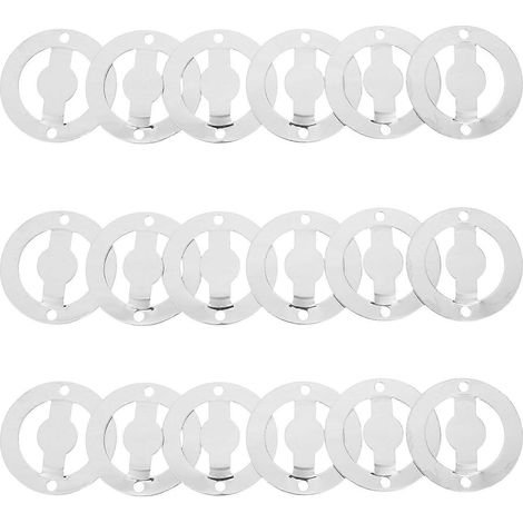 Lot de 20 plaques de rechange pour moulin à poivre - Mécanisme de broyage de 4,2 cm (1,65 pouce) - Kit de pièces détachées pour moulin à sel et à épices manuel - Usage cuisine et réparations à faire s (1/5)