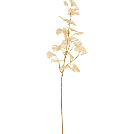 Branche décorative spéciale fêtes Ginkgo doré H 77 cm - Feeric Christmas (1/2)