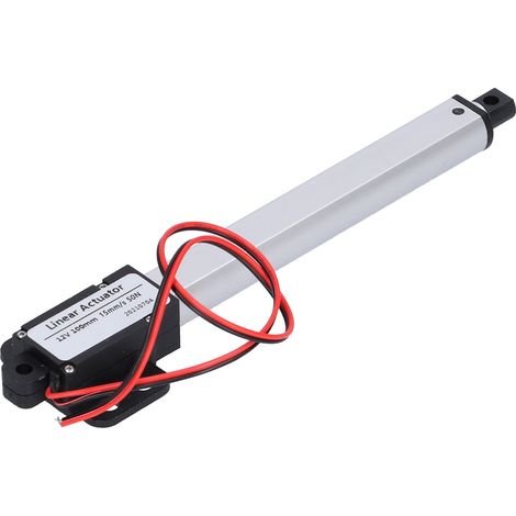 Linearantrieb 100 mm, 12 V Eingangsspannung, rauscharm, Kurzschlussschutz, Mini-Elektro-Linearantrieb 15 mm/s - 50 N (1/5)