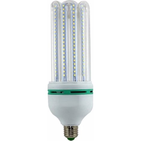 TRADE SHOP - Lampadina Led E27 36w 4u 3420lm Tubolare Tubo Lineare Luce Fredda Naturale Calda - -Bianco Freddo      -