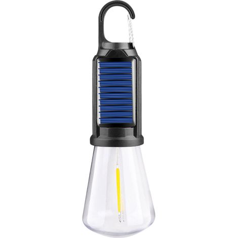 Lampe Solaire Extérieure - Ampoule LED Portable - Étanche IPX4 - Rechargeable USB-C - Autonomie 2 à 10 h - Usage Camping Extérieur - 1 Pièce (1/2)