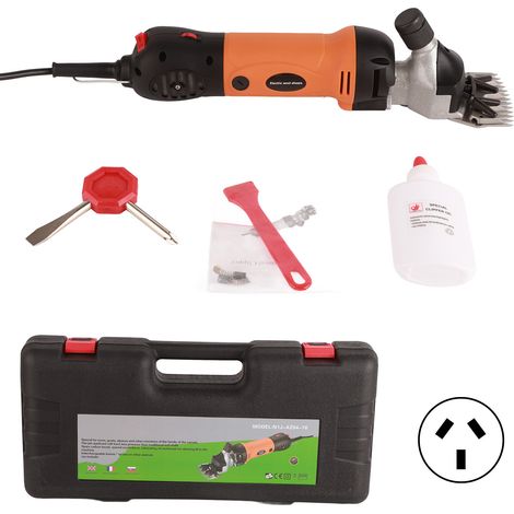 Tondeuse électrique pour moutons et chèvres 690WAU, 220V 50Hz, matériel d'élevage ovin, tonte de laine, outil agricole, prise UE. (1/5)