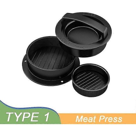 Presse à hamburgers PDDA ronde antiadhésive, type M 2 (1/5)