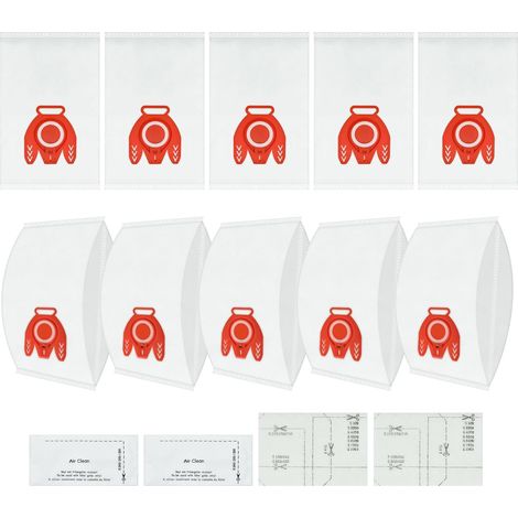 10 sacs Miele FJM - Pour Compact C1/C2/S2-S7 - Filtration 3D Efficiency (1/5)
