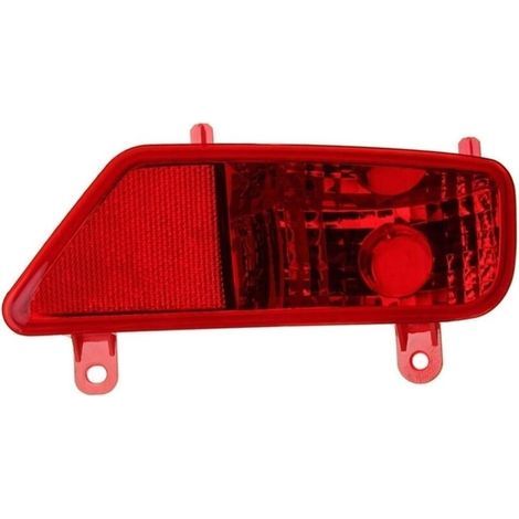 Rear Lights Car Bumper Rear Fog Light Lamp Cover Right/Left Passenger Side Driver Side For Peugeot 3008 2009-2016 Rear Brake Lamp (Color: Right) (1/5)