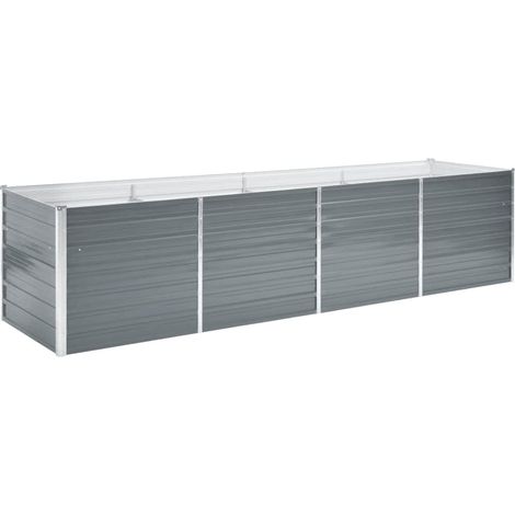Maison Exclusive - Garten-Hochbeet Verzinkter Stahl 320x80x77 cm