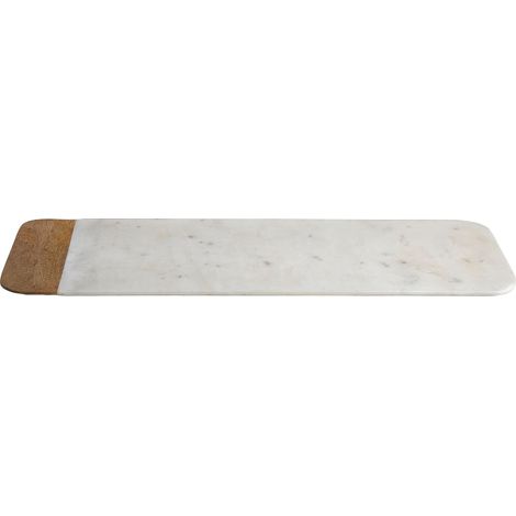 Premier Housewares Large Marble / Mango Wood Tray (1/3)