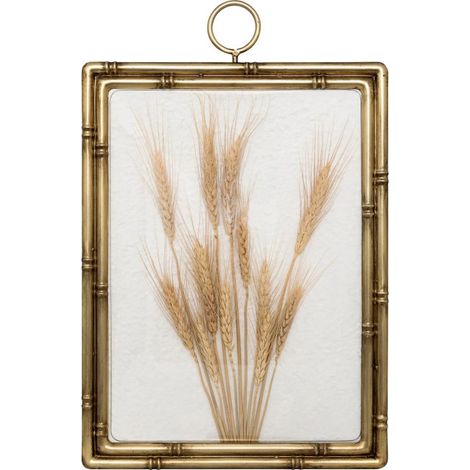 Déco Murale Bombée Blés "Jonas" 47cm Marron (1/5)
