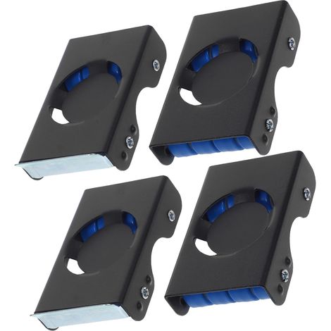 de manutention robustes pour meubles lot de 4 2 roues avec