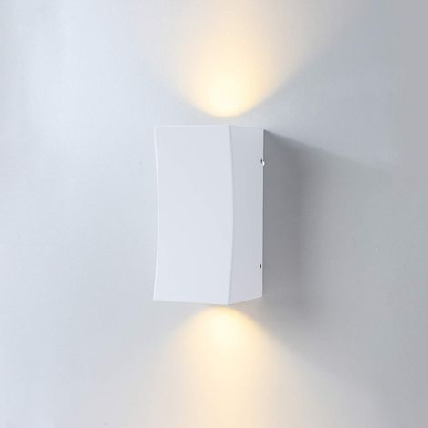 Applique Murale Intérieur/extérieur Clubby, Métal, 35 W, White (1/5)