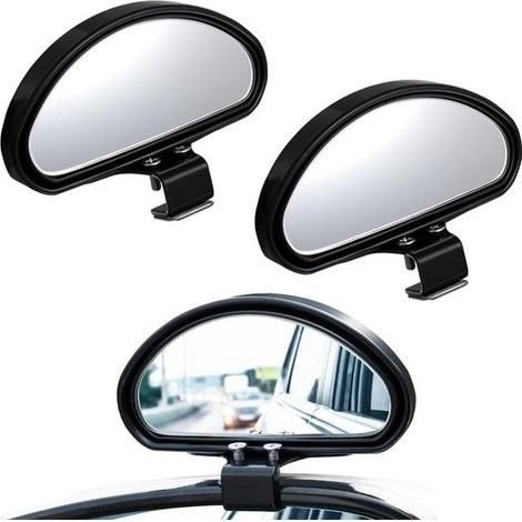 Blind Spot Mirror - 15x5.5 cm - 2-Piece Pack - Car Blind Spot Mirror - Banana Shaped Mirror - For Blind Spot Monitoring - Universal - 360° - Side Mirror - Car/RV Accessories (1/5)