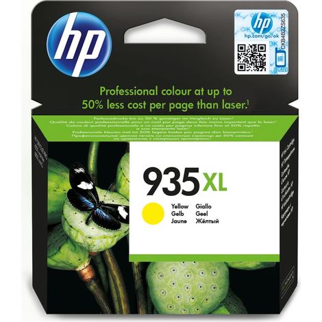 Cartucho de Tinta Original HP nº935 XL Alta Capacidad/ Amarillo (1/2)