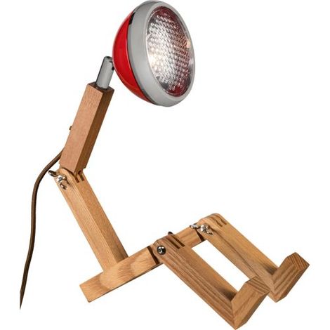 Piffany Mr. Wattson - Mini Tischlampe, Flash red
