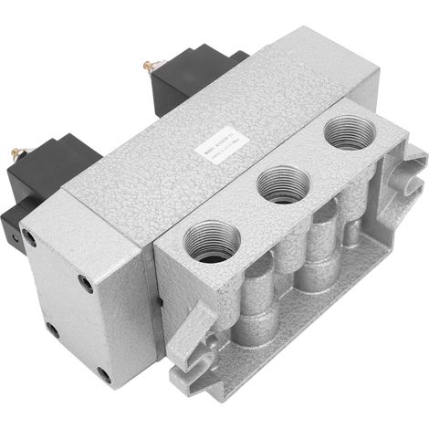 Magnetventil für Luft, Doppelspule, elektronische Steuerung, 3-Wege, 5-Positionen, G1in, 0,15–0,8 MPa, K35D2H-25AC220V (1/5)