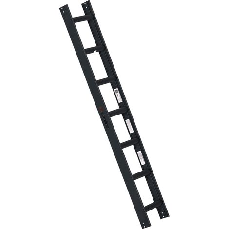 Euroline Premium Kaminkehrerleiter 7 Sprossen RAL7016 Anthrazit (1/2)