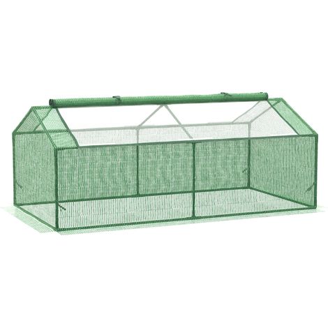 Serre en aluminium avec fenêtres, serre à tomates, châssis froid, 180 x 90 x 70 cm, vert,offrant une protection optimale pour vos plantes, adaptée au. (1/5)
