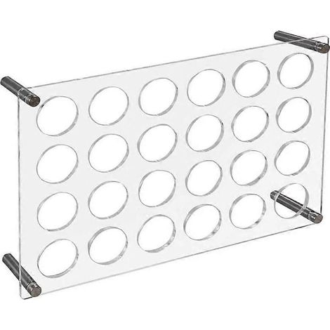 Support de rangement pour dosettes de café en acrylique, idéal pour décorer votre cuisine ou votre bureau. (1/5)