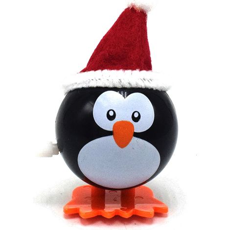 Figurine de pingouin à remonter de Noël Ornement à remonter Figur Juldekorativa figurer Figurine de pingouin à remonter de Noël (1/4)