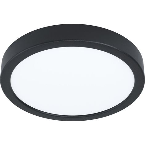 Eglo LED Plafonnier Fueva 5, Ø 21 cm, lampe murale 1 flamme en acier avec (1/5)