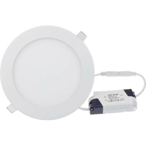 Pannello Led Luce Bianca Plafoniera Slim Incasso Faretto 3 W Driver (1/4)