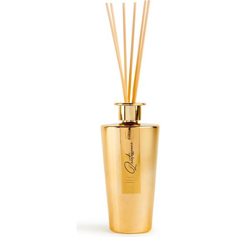 Diffusore di essenza in vetro oro decorazione e profumazione per ambienti -Orange & Cinnamon / 500 ml (1/2)