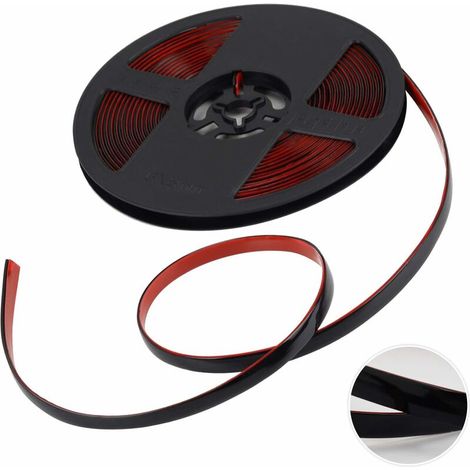 [JAMAIS UTILISÉ]6×8M Ruban Céramique Anti-moisissure Auto-adhésif Pour en Carrelage de Carreaux étanchéité Bande Coins Latéraux Décoratif Bords (Noir) (1/4)