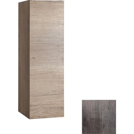 PENSILE CM 20XH.74 AD UN ANTA REVERSIBILE MOD. UNIKA Misura: cm 20x24,5xH.74 Olmo Scuro (1/2)