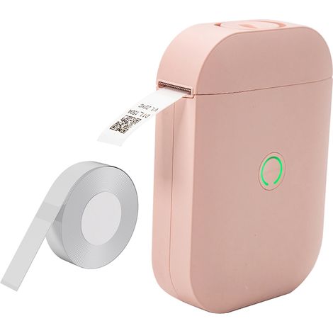 Imprimante d'étiquettes de poche D11, connexion BT sans fil, impression thermique 203 DPI, largeur 15 mm, compatible Android‑iOS, étiquettes autocollantes DIY, pour organisation maison et bureau (1/5)