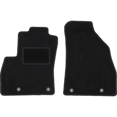 Tapis avant noirs pour : Peugeot Bipper kombivan, Tepee (2007-2017)