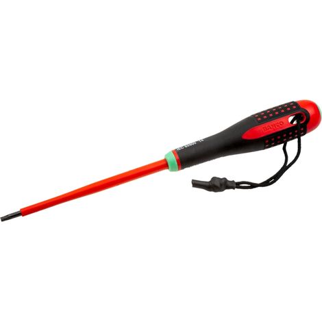 Bahco Isolierter ERGO TXSchraubendreher mit Kevlar-Sicherheitsschnur, T15 x 125 mm