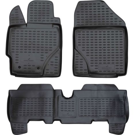 Tapis en caoutchouc XTR pour Toyota Yaris (P9) 01/2005-12/2014 (1/5)