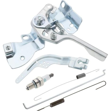 Levier de commande de papillon d'admission avec kit de ressort de rappel et tige de réglage – Compatible avec moteurs Honda GX140, GX160, GX200, H626