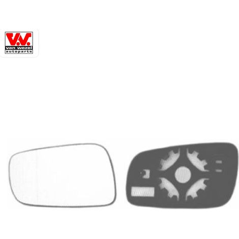 Verre de rétroviseur, rétroviseur extérieur VAN WEZEL 7620837 SKODA 1U1857521E