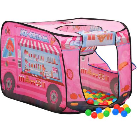 Tenda da gioco per bambini 70 x 112 x 70 cm rosa 020005132
