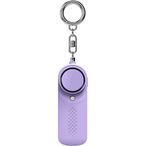 Alarme personnelle de poche, 130 décibels, avec lumière stroboscopique LED. (1/5)