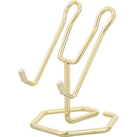 Support de téléphone Portable pour Bureau - Support de téléphone Portable en métal Mignon, Accessoire de Bureau pour Tablette de Cuisine ou de (doré) (1/5)